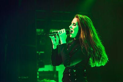 Epica @ Trix, foto 12, foto's door Jef Peeters - FrontView Magazine