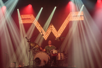 Weezer @ AB, picture 2, photographed by Dorien Goetschalckx - FrontView Magazine