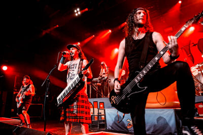 Alestorm @ Trix, foto 4, foto's door Jef Peeters - FrontView Magazine