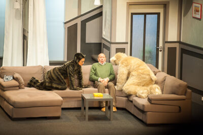 Zij heeft een kat en ik nen hond @ echt Antwaarps teater, foto 47, foto's door Goele Bormans - FrontView Magazine