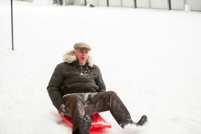 Persconferentie Winterrevue - The sound of movies @ Skipiste Aspen, picture 9, photographed by Goele Bormans - FrontView Magazine