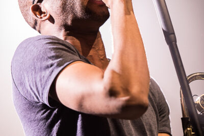 Trombone Shorty @ Het Depot, picture 3, photographed by Jan van Hecke - FrontView Magazine