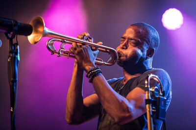 Trombone Shorty @ Het Depot, picture 6, photographed by Jan van Hecke - FrontView Magazine