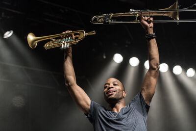 Trombone Shorty @ Het Depot, picture 19, photographed by Jan van Hecke - FrontView Magazine