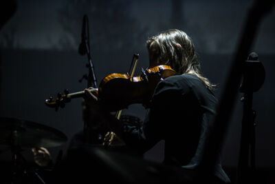 Amenra Acoustic @ CC Strombeek, picture 10, photographed by Zourab Moussaev - FrontView Magazine
