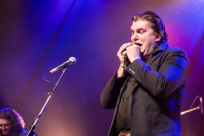 GILES ROBSON BAND (UK) @ Blues in Schoten, picture 21, photographed by Marc Verdonck - FrontView Magazine