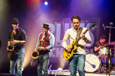 LITTLE STEVE & THE BIG BEAT (NL) @ Blues in Schoten, picture 3, photographed by Marc Verdonck - FrontView Magazine