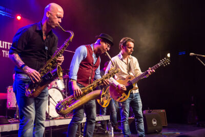 LITTLE STEVE & THE BIG BEAT (NL) @ Blues in Schoten, picture 22, photographed by Marc Verdonck - FrontView Magazine