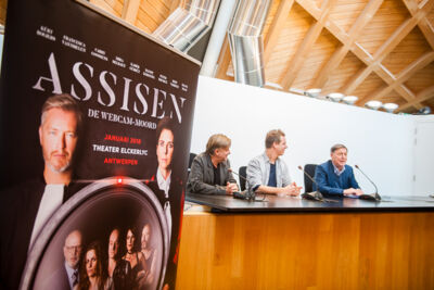 Persvoorstelling theaterstuk "Assisen" @ Justitiepaleis Antwerpen, picture 5, photographed by Dimitri Vanlommel - FrontView Magazine