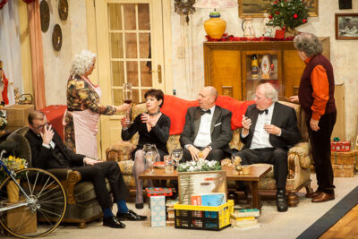 Première 't is altijd Kerstmis Bij Jef en Wis @ echt Antwaarps teater, foto 26, foto's door Goele Bormans - FrontView Magazine