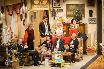 Première 't is altijd Kerstmis Bij Jef en Wis @ echt Antwaarps teater, foto 29, foto's door Goele Bormans - FrontView Magazine