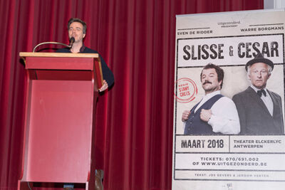 castvoorstelling Slisse en Cesar @ de Roma, picture 1, photographed by dirk janssens - FrontView Magazine