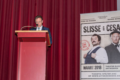castvoorstelling Slisse en Cesar @ de Roma, picture 2, photographed by dirk janssens - FrontView Magazine