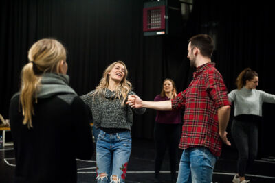 Repetitie Doornroosje @ Deep Bridge, foto 5, foto's door Goele Bormans - FrontView Magazine
