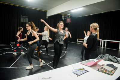 Repetitie Doornroosje @ Deep Bridge, foto 49, foto's door Goele Bormans - FrontView Magazine