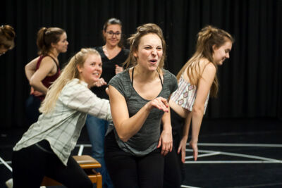 Repetitie Doornroosje @ Deep Bridge, foto 53, foto's door Goele Bormans - FrontView Magazine