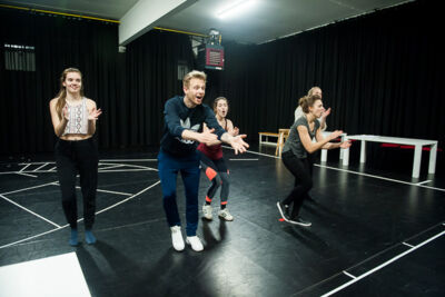 Repetitie Doornroosje @ Deep Bridge, foto 74, foto's door Goele Bormans - FrontView Magazine