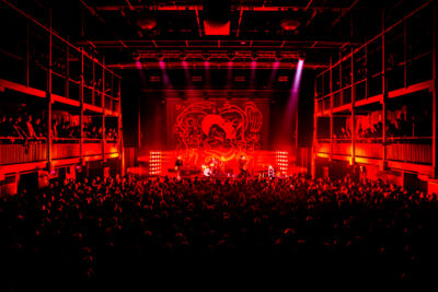 Triggerfinger Ancienne Belgique, foto 48, foto's door Zourab Moussaev - FrontView Magazine