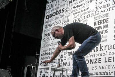 Stijn Meuris: Tirade 2.017 @ Depot Leuven, foto 4, foto's door Hilde  Hermans - FrontView Magazine