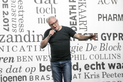 Stijn Meuris: Tirade 2.017 @ Depot Leuven, foto 12, foto's door Hilde  Hermans - FrontView Magazine
