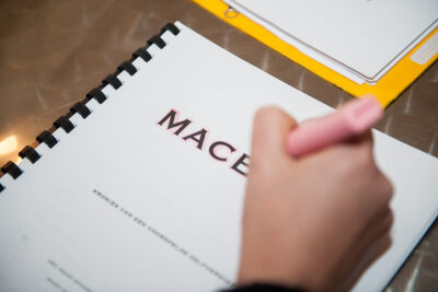 Eerste lezing Macbeth - model 2.9 @ Theater Het klokhuis, foto 18, foto's door Goele Bormans - FrontView Magazine