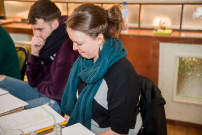 Eerste lezing Macbeth - model 2.9 @ Theater Het klokhuis, foto 33, foto's door Goele Bormans - FrontView Magazine