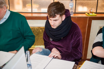 Eerste lezing Macbeth - model 2.9 @ Theater Het klokhuis, foto 41, foto's door Goele Bormans - FrontView Magazine