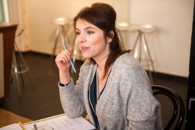 Eerste lezing Macbeth - model 2.9 @ Theater Het klokhuis, foto 42, foto's door Goele Bormans - FrontView Magazine