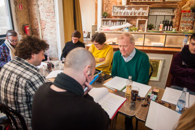Eerste lezing Macbeth - model 2.9 @ Theater Het klokhuis, foto 43, foto's door Goele Bormans - FrontView Magazine