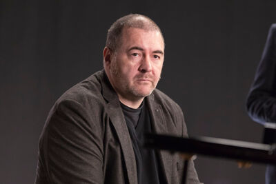 Opname trailer musical 40-45 @ Studio100, picture 2, photographed by dirk janssens - FrontView Magazine