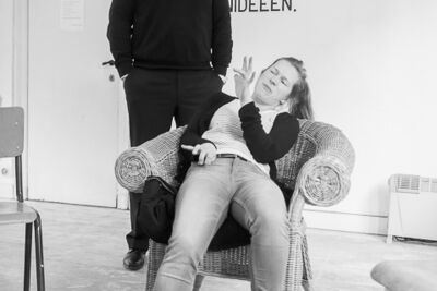 Repetitie Duivelsengel @ Theater Het Klokhuis, picture 5, photographed by Goele Bormans - FrontView Magazine