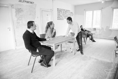 Repetitie Duivelsengel @ Theater Het Klokhuis, picture 64, photographed by Goele Bormans - FrontView Magazine