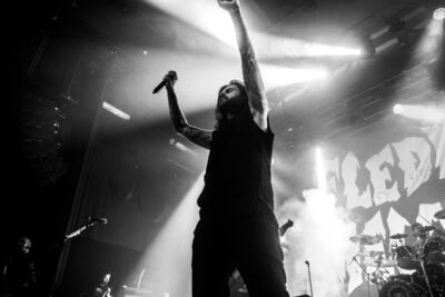 Fleddy Melculy @ Het Depot, picture 29, photographed by Zourab Moussaev - FrontView Magazine