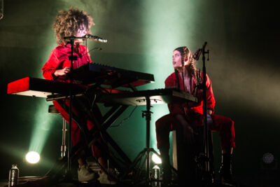 Ibeyi @ Ancienne Belgique, picture 11, photographed by Dieter  Boone - FrontView Magazine