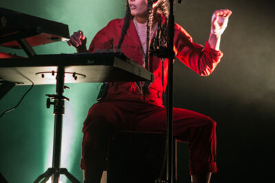 Ibeyi @ Ancienne Belgique, picture 12, photographed by Dieter  Boone - FrontView Magazine