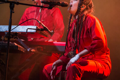 Ibeyi @ Ancienne Belgique, picture 18, photographed by Dieter  Boone - FrontView Magazine