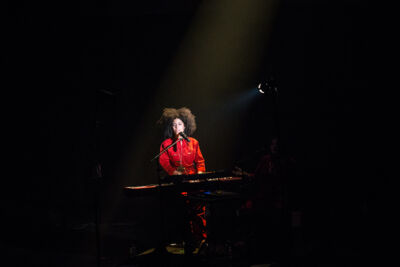 Ibeyi @ Ancienne Belgique, picture 24, photographed by Dieter  Boone - FrontView Magazine