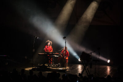 Ibeyi @ Ancienne Belgique, picture 25, photographed by Dieter  Boone - FrontView Magazine