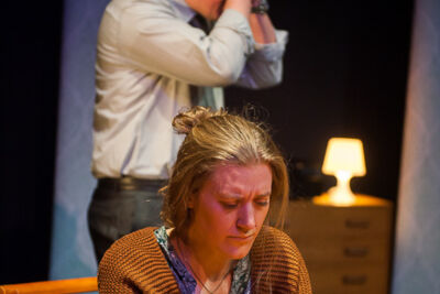 Première Duivelsengel @ Theater Het Klokhuis, foto 2, foto's door Goele Bormans - FrontView Magazine
