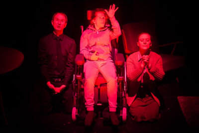Première Duivelsengel @ Theater Het Klokhuis, foto 45, foto's door Goele Bormans - FrontView Magazine