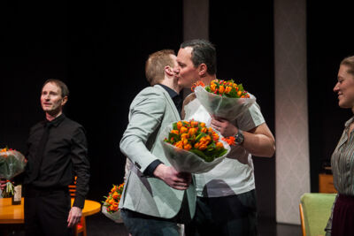 Première Duivelsengel @ Theater Het Klokhuis, foto 86, foto's door Goele Bormans - FrontView Magazine