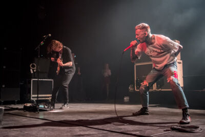 Frank Carter & The Rattlesnakes @ Ancienne Belgique, foto 3, foto's door Erwin Evrard - FrontView Magazine