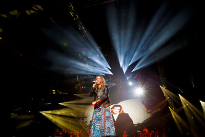 Karen Damen @ Lotto Arena, picture 4, photographed by Frank Lambrechts - FrontView Magazine