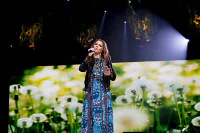 Karen Damen @ Lotto Arena, picture 7, photographed by Frank Lambrechts - FrontView Magazine