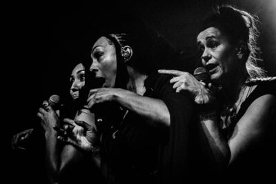Zap Mama - Goes Dance Acapella @ The Casino, picture 1, photographed by Bieke Boonen - FrontView Magazine