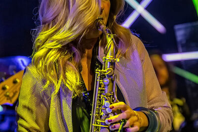Candy Dulfer @ De Casino, foto 7, foto's door Edwin Houdevelt - FrontView Magazine