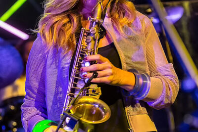 Candy Dulfer @ De Casino, foto 8, foto's door Edwin Houdevelt - FrontView Magazine