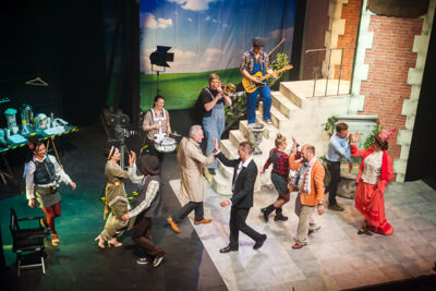 Première Stilte, we draaien! @ Fakkeltheater, picture 26, photographed by Goele Bormans - FrontView Magazine