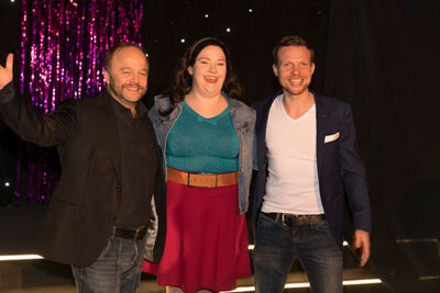 Hoofdrollen nieuwe musical "iedereen beroemd @ De gekke Haan Kallo, picture 7, photographed by dirk janssens - FrontView Magazine