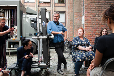 Setbezoek bij De Collega's 2.0 van Jan Verheyen @ stadhuis Mechelen, foto 38, foto's door Sandra Van Watermeulen - FrontView Magazine